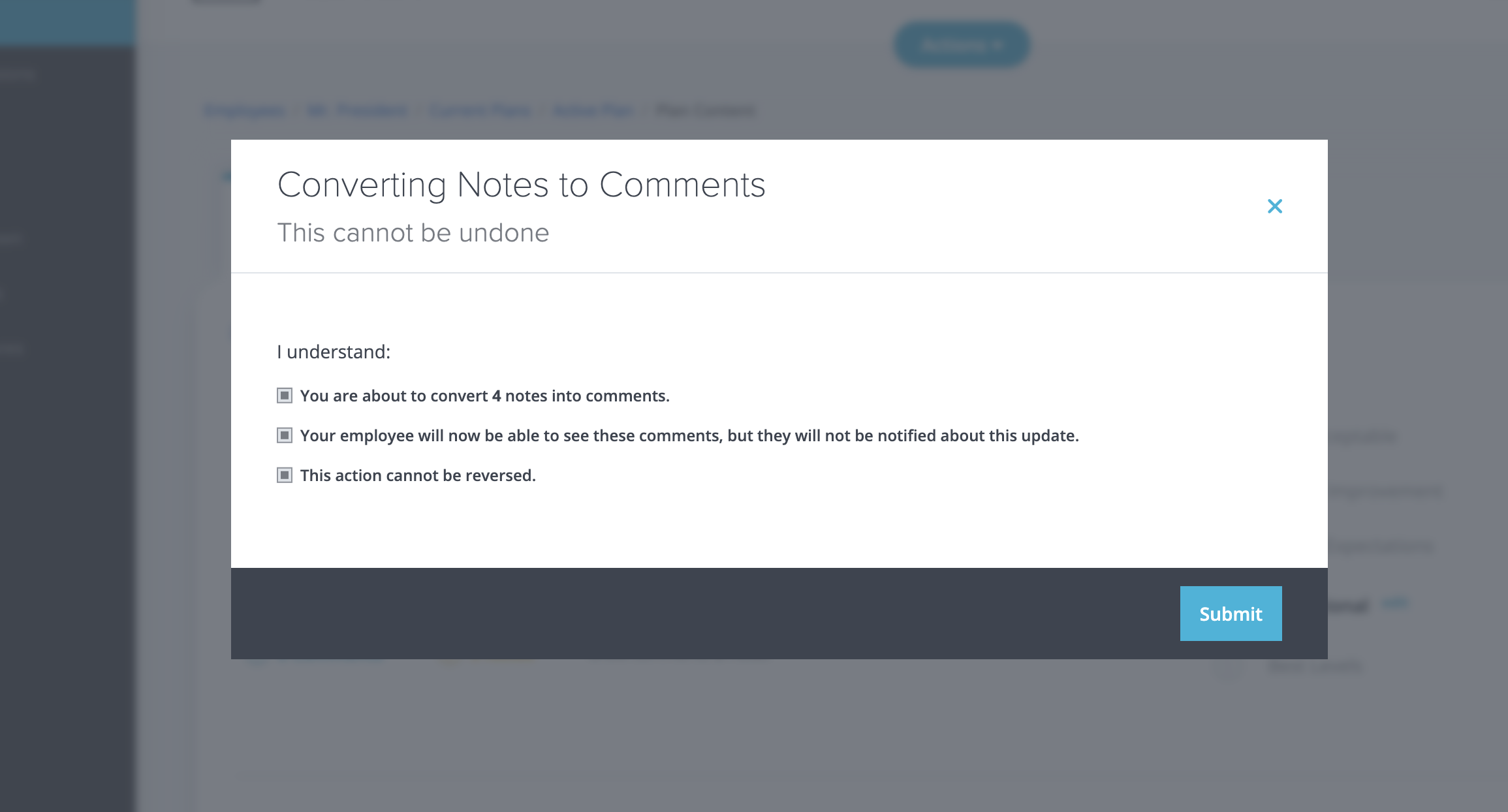 Convert notes to comments en masse